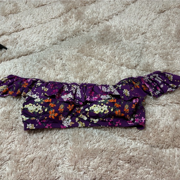 LaVie En Rose floral bikini top - Picture 1 of 2